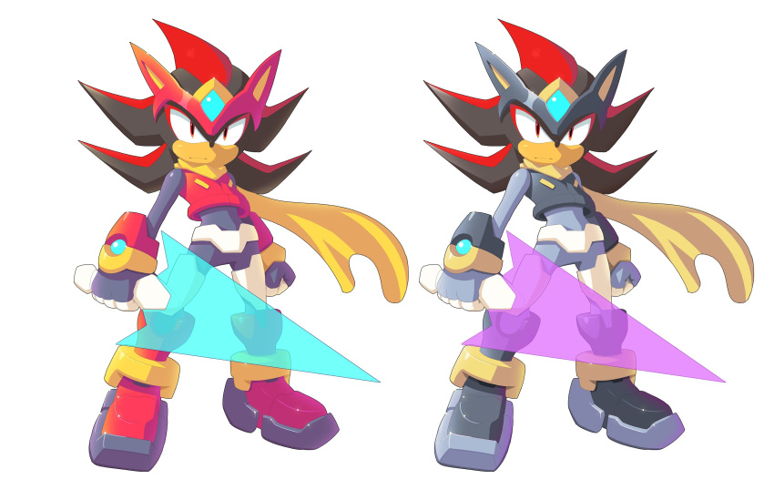 1boy, absurdres, boots, closed_mouth, energy_sword, forehead_jewel, full_body, furry