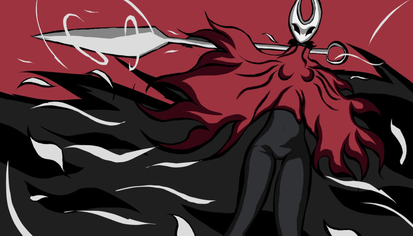 1girl, battle, black_bodystocking, breasts, cloak, full_body, highres, holding
