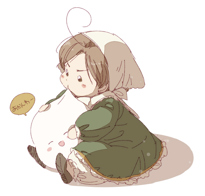 axis_powers_hetalia, bad_id, bandana, bangs, black_eyes, bloomers, blush, blush_stickers