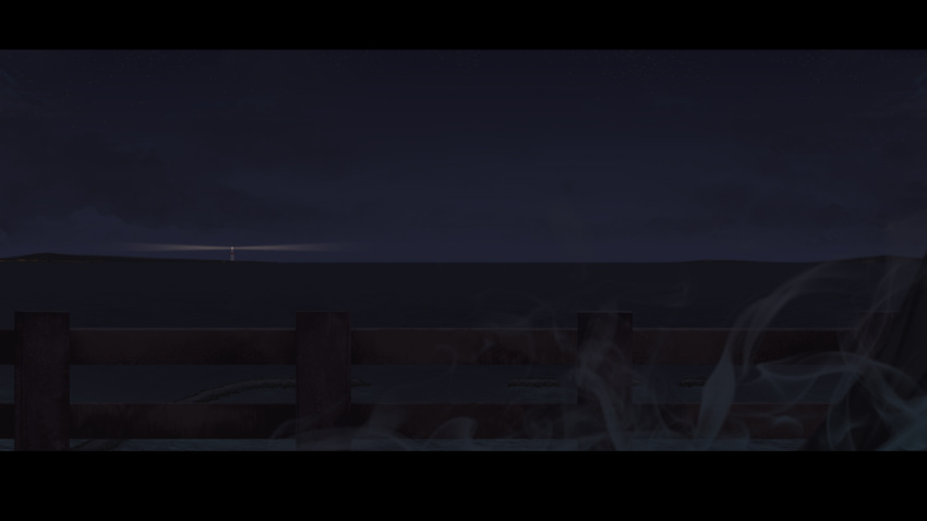 1other, cartonbox_(zhixiang_zhi), commentary_request, fence, highres, horizon, letterboxed, lighthouse