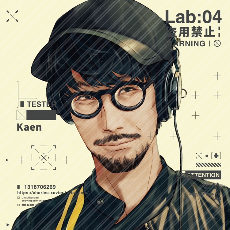 1boy, anthonykaen, artist_name, baseball_cap, beard, black-framed_eyewear, black_eyes, black_hair