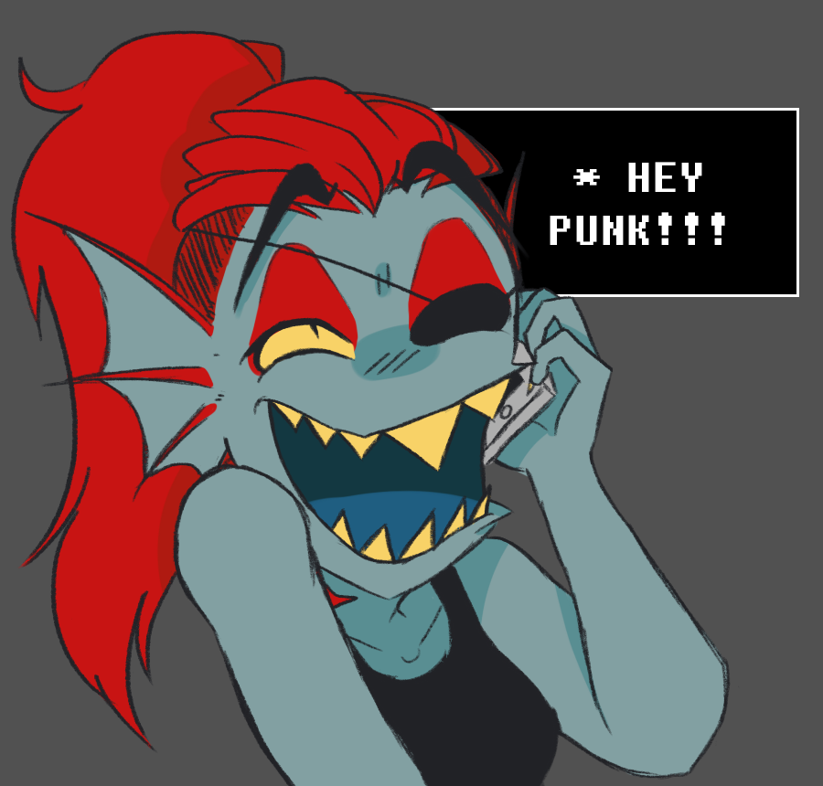 1girl, 2017, 2d, anthro, artist_name, black_eyepatch, black_tank_top, blue_skin