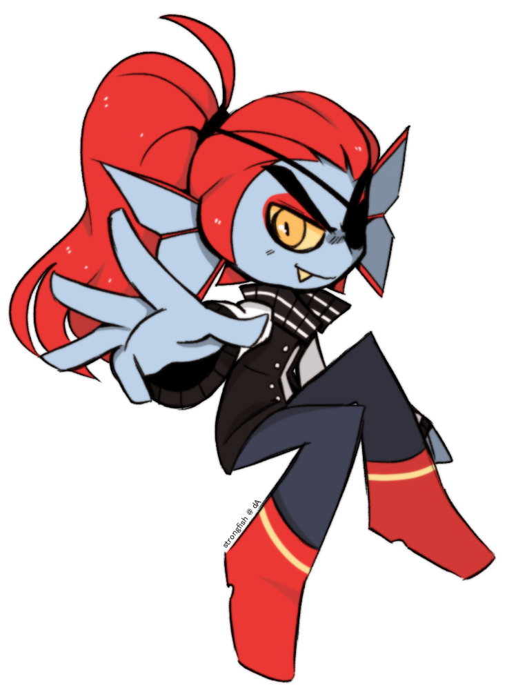 1girl, 2017, 2d, anthro, artist_name, black_eyepatch, black_jacket, blue_pants