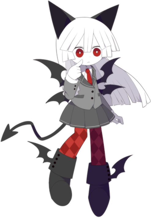 1girl, animal_ears, ater_(funamusea), black_boots, black_shoes, boots, cat_ears, colored_skin
