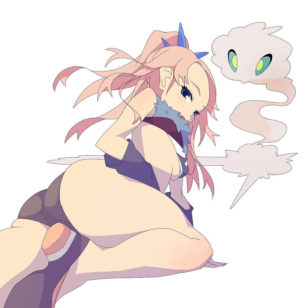 ass, big_ass, bikini_top, breasts, detached_sleeves, huge_ass, legs, original