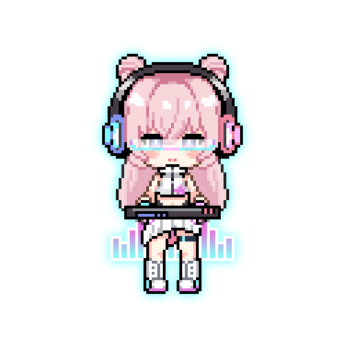 1girl, animated, animated_png, artist_request, asymmetrical_skirt, blue-framed_eyewear, blush, boots