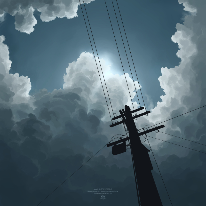 clouds, cloudy_sky, commentary, day, english_commentary, grey_sky, highres, no_humans