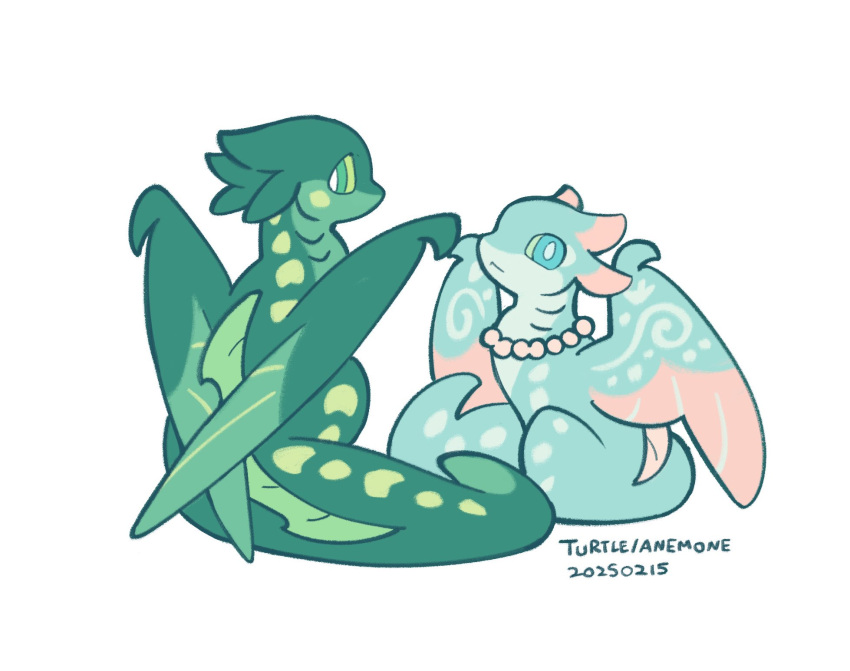 anemone_(wings_of_fire), animal_focus, aqua_eyes, brother_and_sister, character_name, chibi, chibi_only, colored_sclera