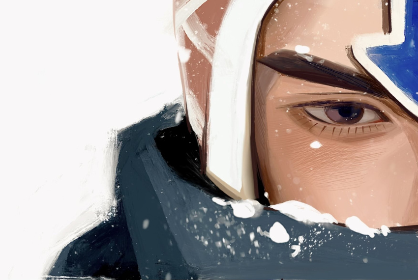 1boy, close-up, commentary_request, guido_mista, hat, highres, jojo_no_kimyou_na_bouken, male_focus