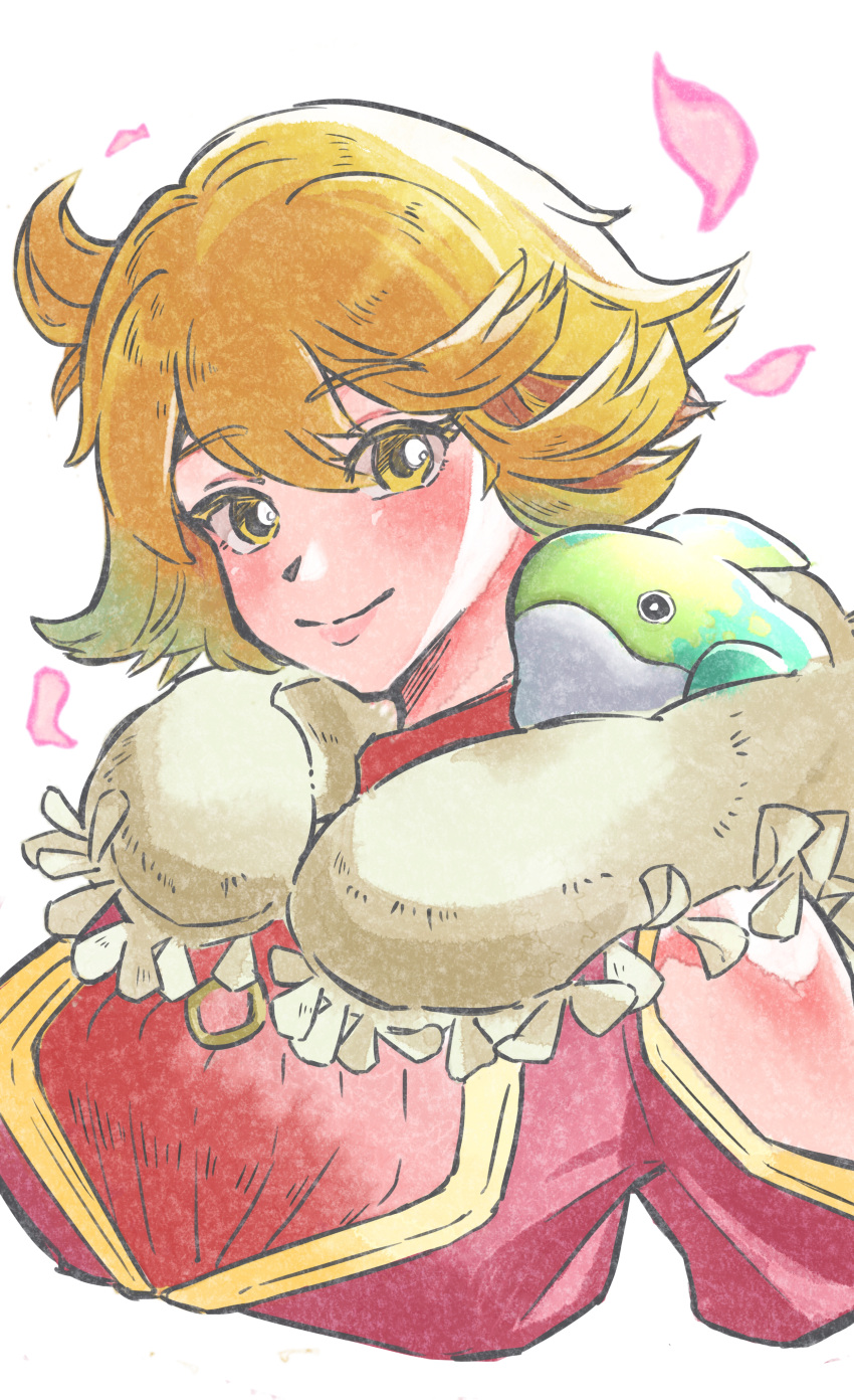 1girl, absurdres, baten_kaitos, blonde_hair, blush, commentary_request, coral_3535, greythorne