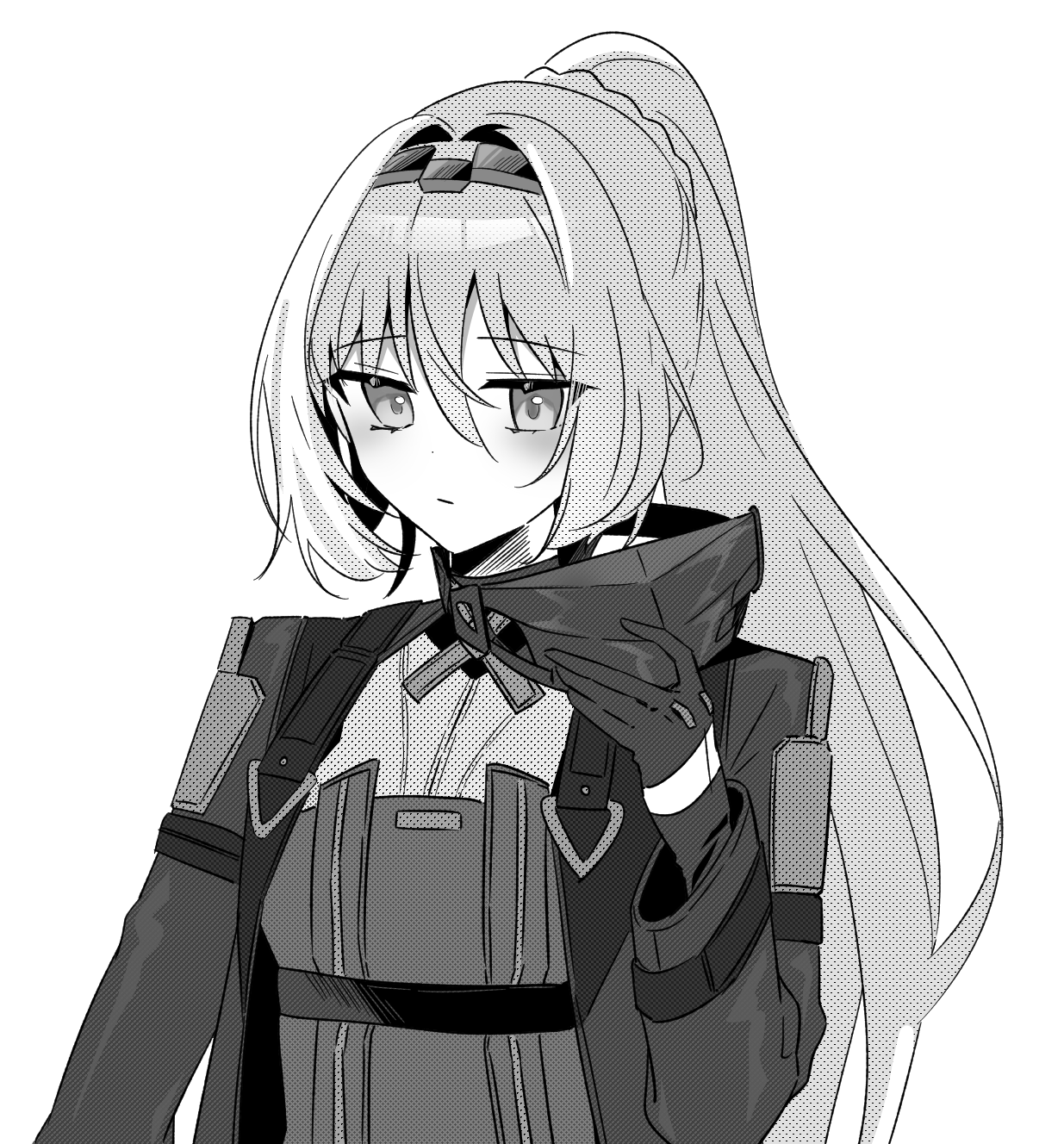 1girl, alva_(girls'_frontline_2), an-94_(girls'_frontline), black_gloves, black_hairband, girls'_frontline_2:_exilium, girls_frontline, gloves