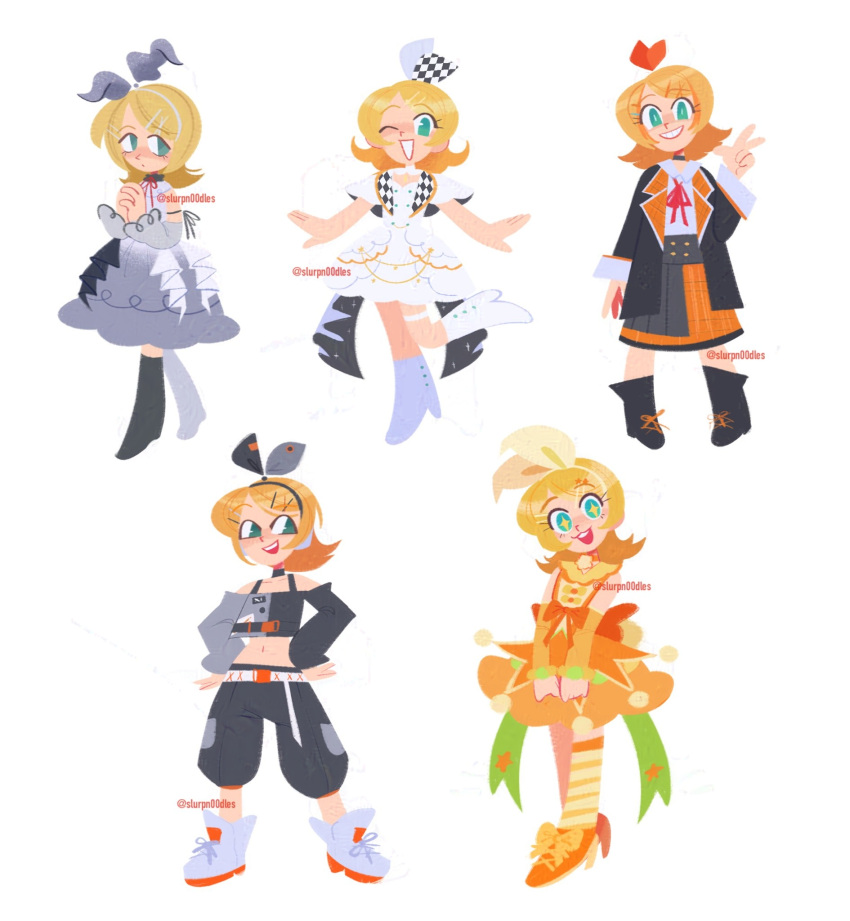 +_+, 1girl, :3, ;d, animal_ear_hairband, animal_ears, aqua_eyes, bare_shoulders
