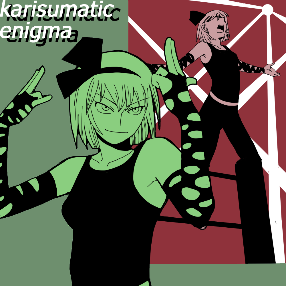cosplay, engrish, fingerless_gloves, gloves, hair_band, hairband, jeff_hardy, jeff_hardy_(cosplay), konpaku_youmu, nurearare, onikobe_rin, ranguage, short_hair, singing, smile, tna, touhou, wrestling, wwe