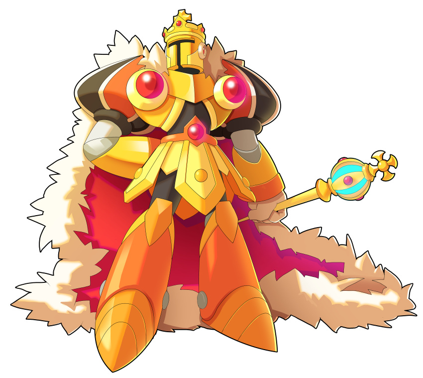 1boy, absurdres, armor, armored_boots, boots, cape, commentary, commission