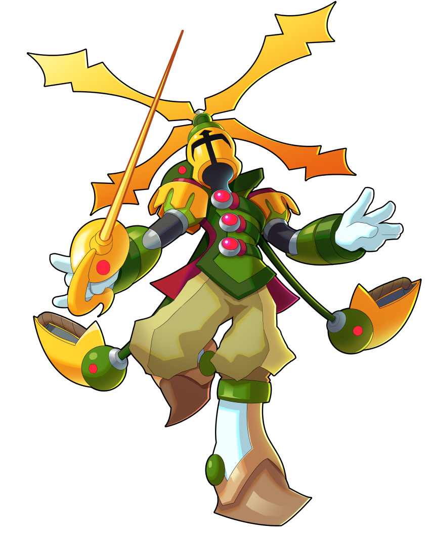 1boy, absurdres, armor, armored_boots, boots, cape, commentary, commission