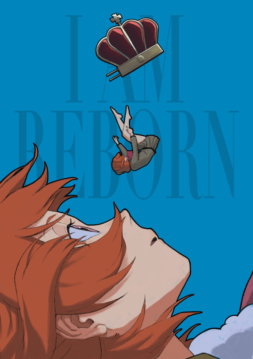 1girl, absurdres, aijou_karen, bow, bowtie, brown_eyes, brown_hair, comiket_103