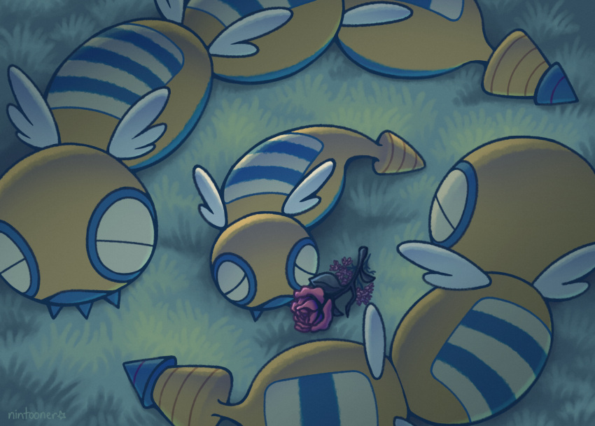 animal_focus, closed_eyes, closed_mouth, commentary, dudunsparce, dudunsparce_(three-segment), dudunsparce_(two-segment), dunsparce