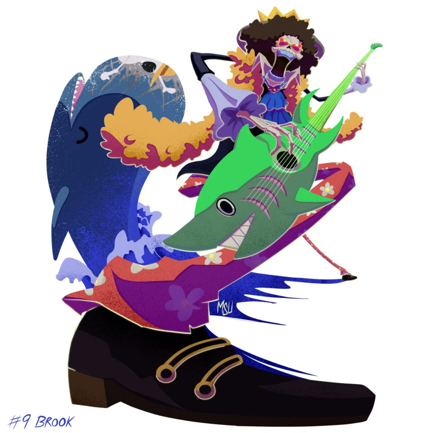 1boy, ^_^, afro, ascot, black_boots, black_hair, blue_ascot, boots