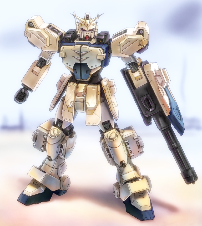 ez-8_gundam, gatling_gun, gun, gundam, gundam_08th_ms_team, gundam_heavyarms, gundam_wing, mecha