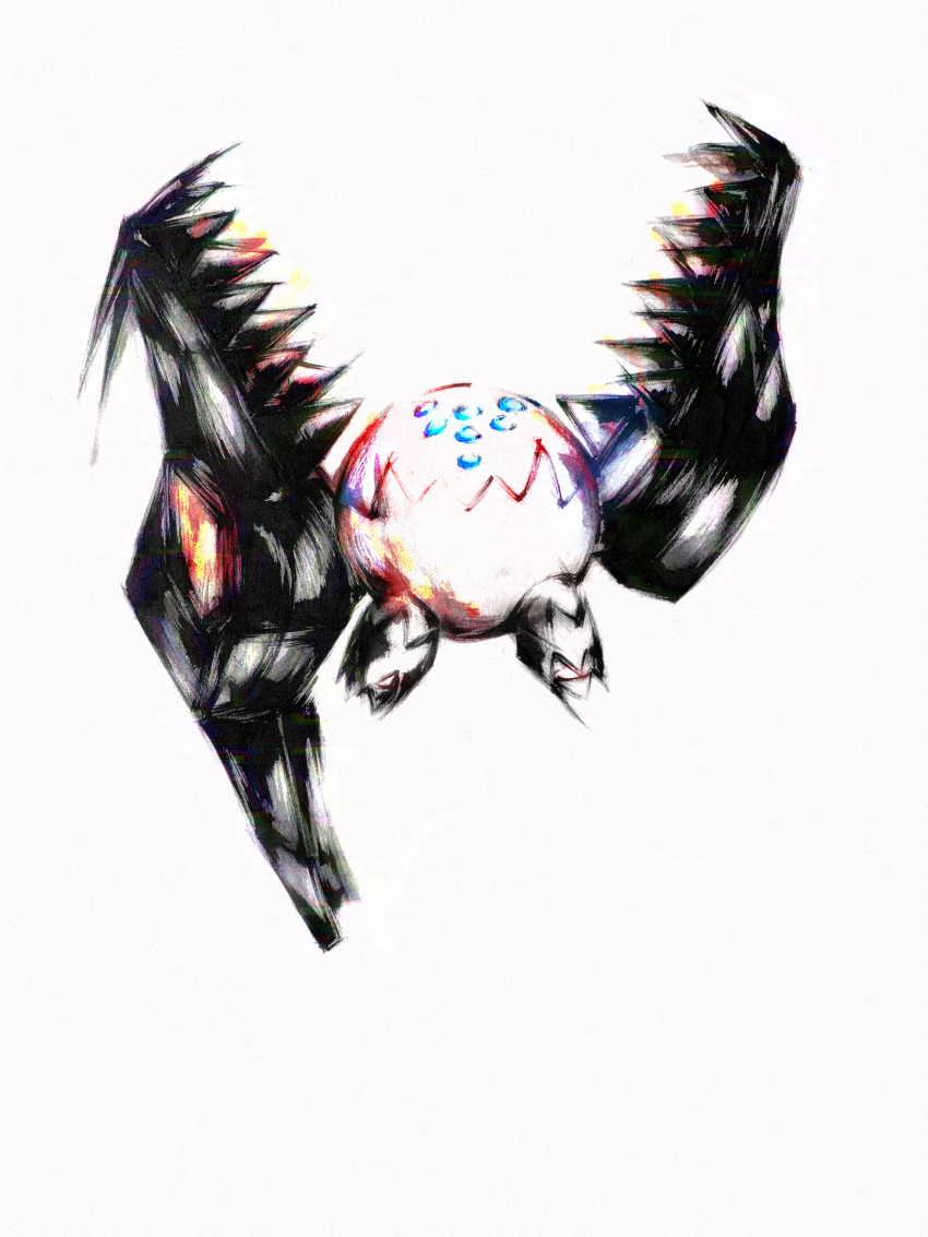 1other, absurdres, aqua_eyes, commentary_request, extra_eyes, golem, highres, inksac
