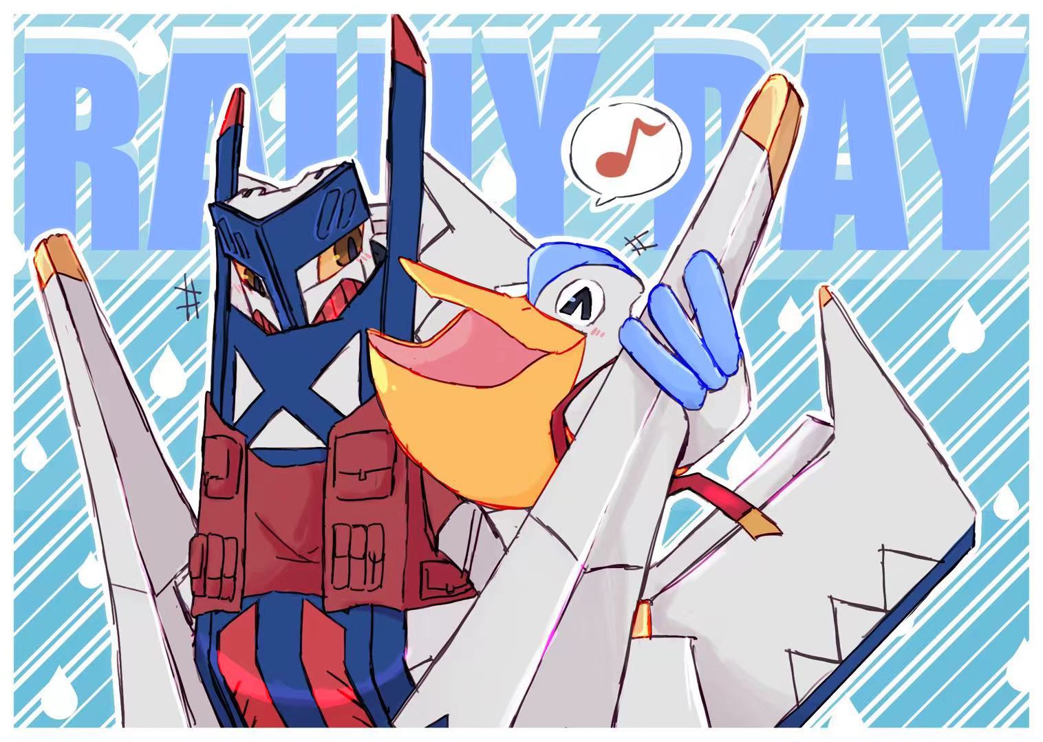 ^_^, archaludon, assault_vest_(pokemon), badfish08, border, brown_eyes, closed_eyes, colored_sclera