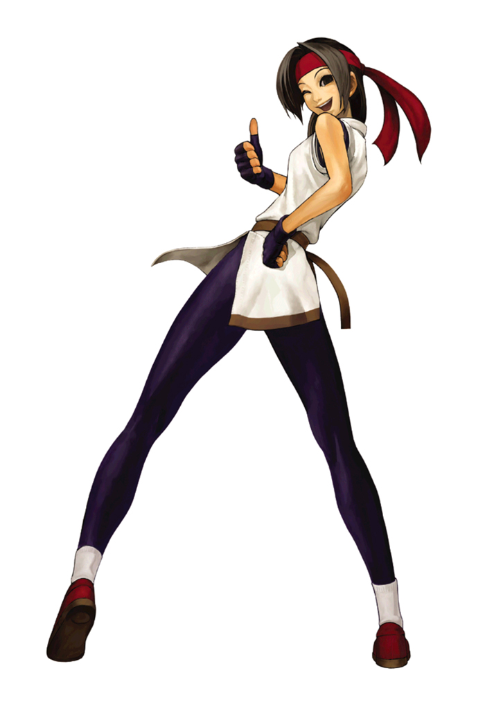 dougi, fingerless_gloves, from_behind, gloves, headband, king_of_fighters, king_of_fighters_2001, nona