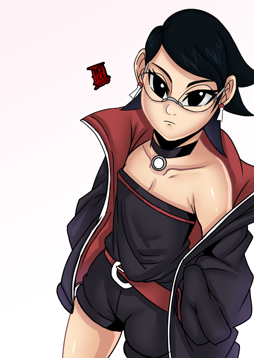 absurdres, aged_up, black_eyes, black_hair, boruto:_naruto_next_generations, boruto:_two_blue_vortex, choker, darkfang100