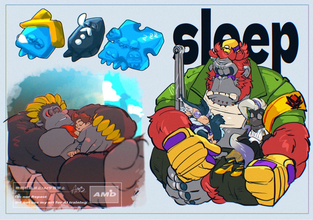 2girls, 3boys, amu_(omoro3bot), commentary_request, donkey_kong, donkey_kong_(series), donkey_kong_bananza, fractone_(donkey_kong)