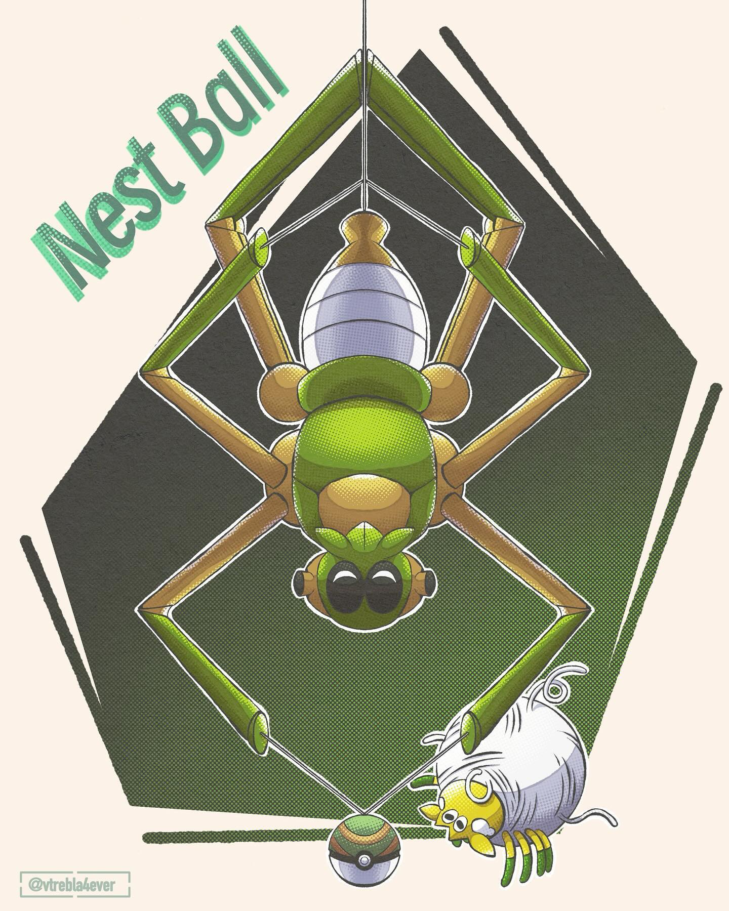 english_text, evolutionary_line, hanging, highres, nest_ball, no_humans, outline, poke_ball