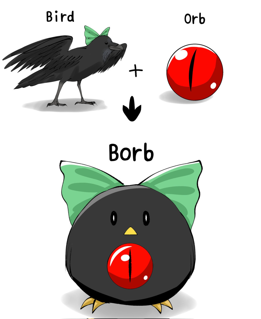 animal_focus, bird, bow, english_text, green_bow, hashtag-only_commentary, head_bow, highres