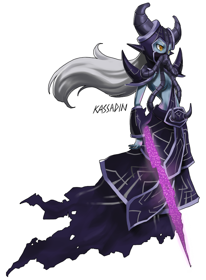 blade, breasts, genderswap, hat, helm, helmet, kassadin, league_of_legends