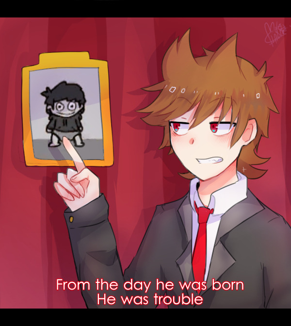 1boy, animification, antenna_hair, black_jacket, black_suit, brown_hair, collared_shirt, commentary