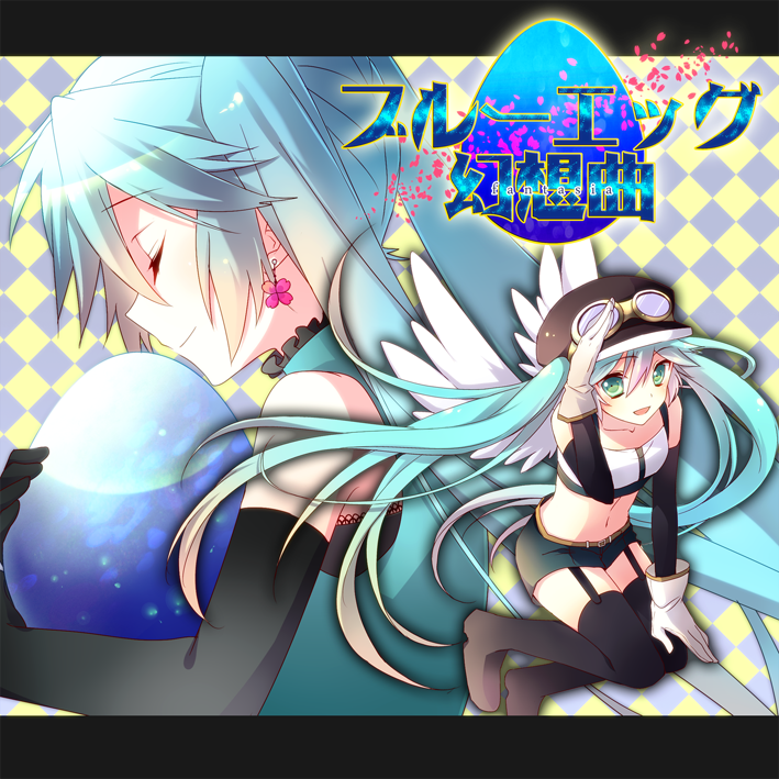 closed_eyes, earrings, elbow_gloves, eyes_closed, garter_straps, gloves, goggles, green_eyes