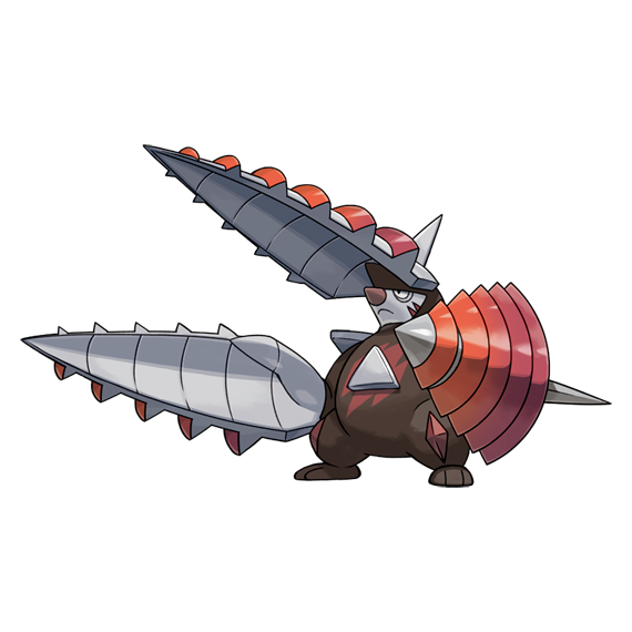 artist_request, closed_mouth, excadrill, full_body, mega_excadrill, mega_pokemon, no_humans, official_art