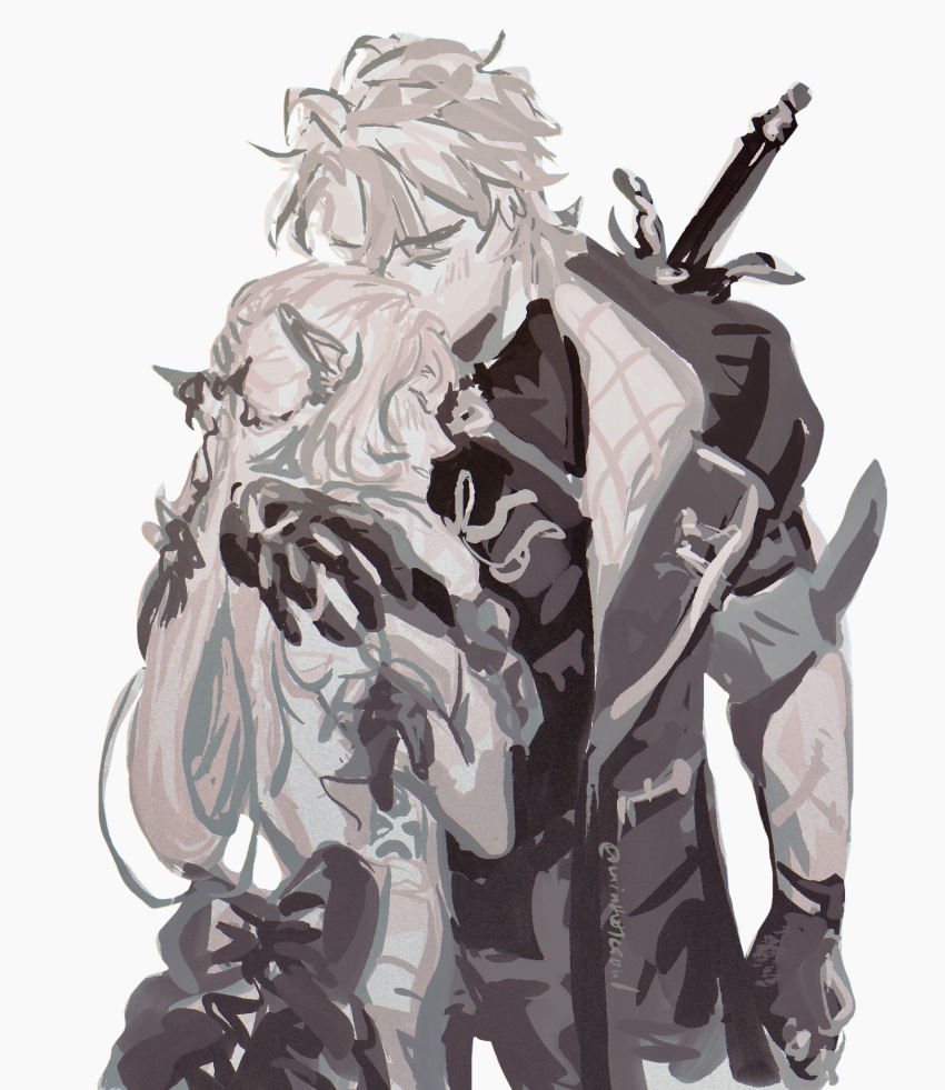 genshin_impact, hashtag-only_commentary, highres, mintothesoul, nicole_reeyn, varka_(genshin_impact)
