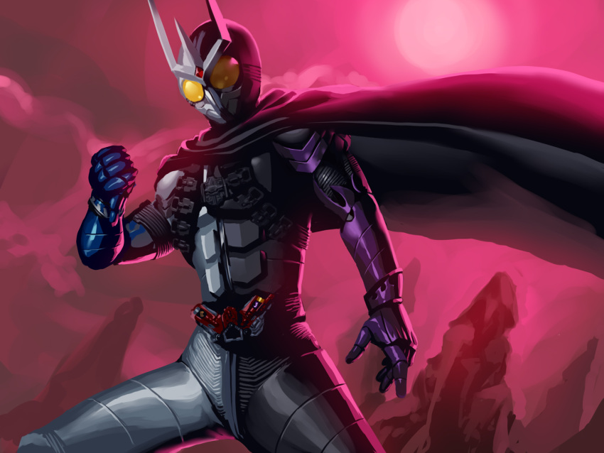 cape, fusion, gaia_memory, henshin, kamen_rider, kamen_rider_eternal, kamen_rider_joker, kamen_rider_w