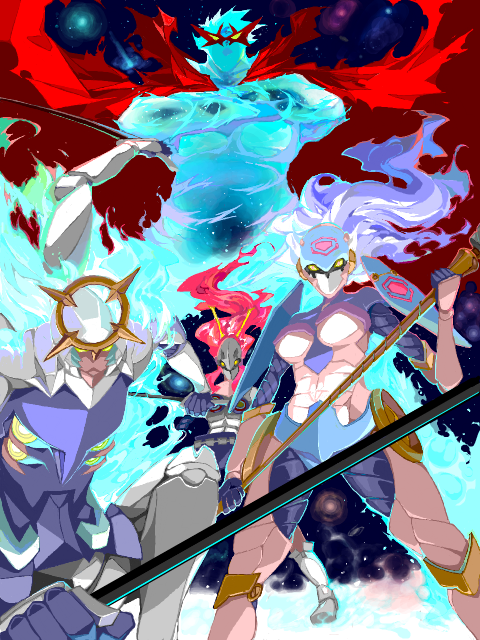 chou_tengen_toppa_gurren-lagann, mecha, space, tegaki, tengen_toppa_enki_durga, tengen_toppa_gurren_lagann, tengen_toppa_gurren_lagann:_lagann-hen, tengen_toppa_solvernia