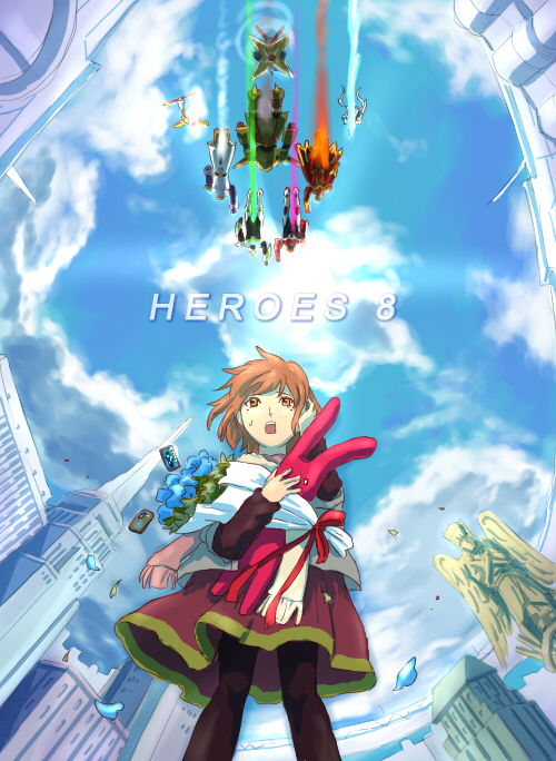 antonio_lopez, barnaby_brooks_jr, blue_rose_(tiger_&amp;_bunny), bouquet, card, dragon_kid, dress, everyone