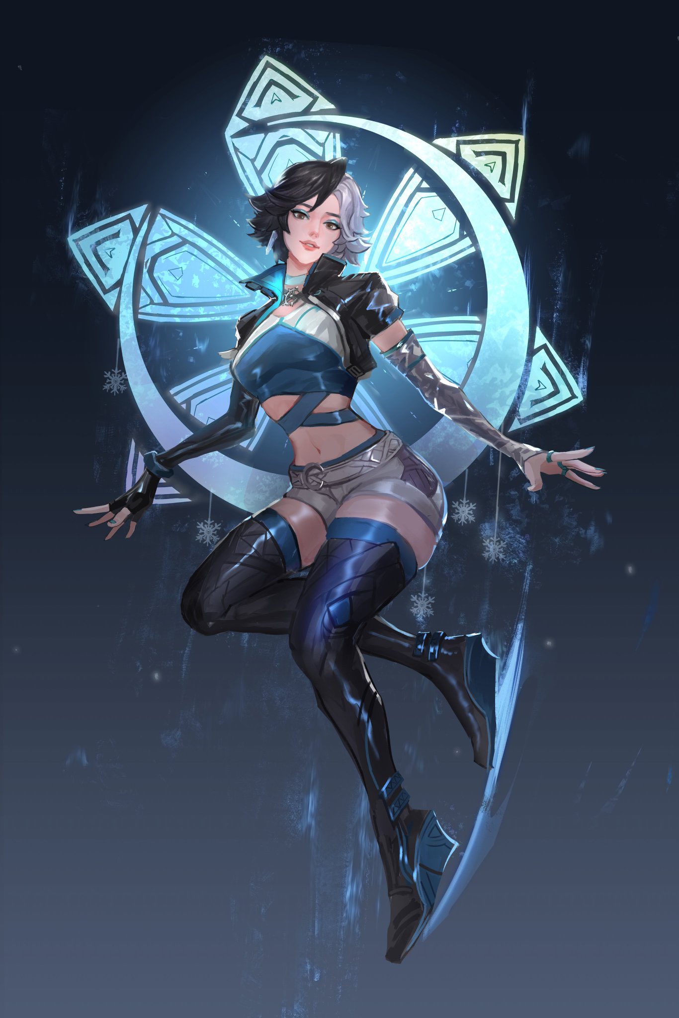 1girl, black_eyes, black_hair, black_jacket, cglas, commentary, english_commentary, highres