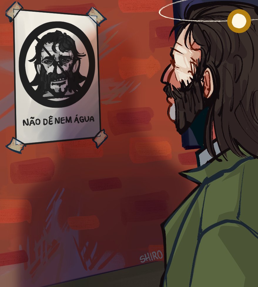 1boy, brown_hair, disco_elysium, facial_hair, from_behind, green_jacket, hair_slicked_back, harry_du_bois