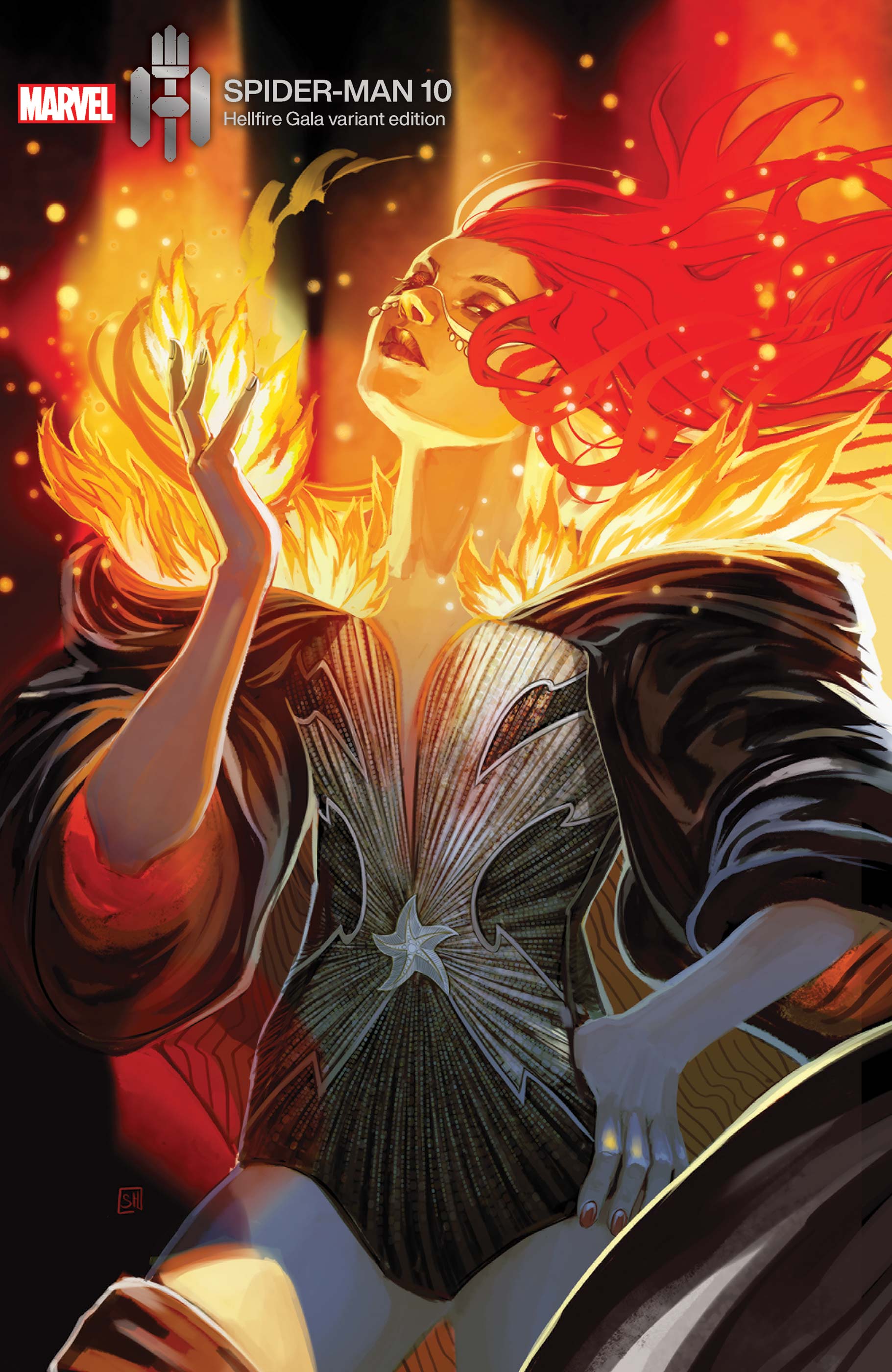 1girl, absurdres, black_jacket, comic_cover, company_name, copyright_name, cover, cover_page