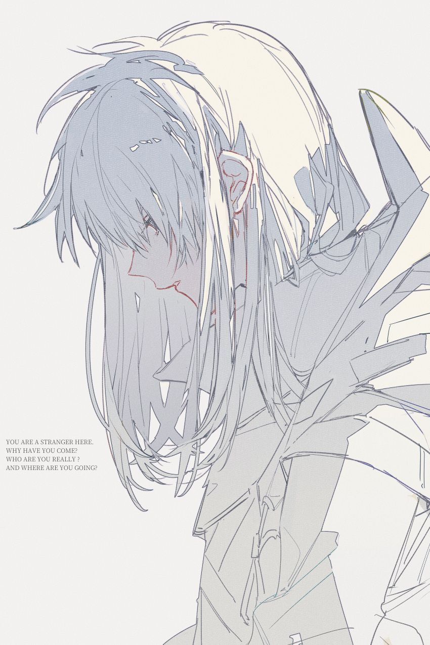 1other, absurdres, androgynous, arknights, chinese_commentary, commentary_request, doctor_(anime)_(arknights), doctor_(arknights)