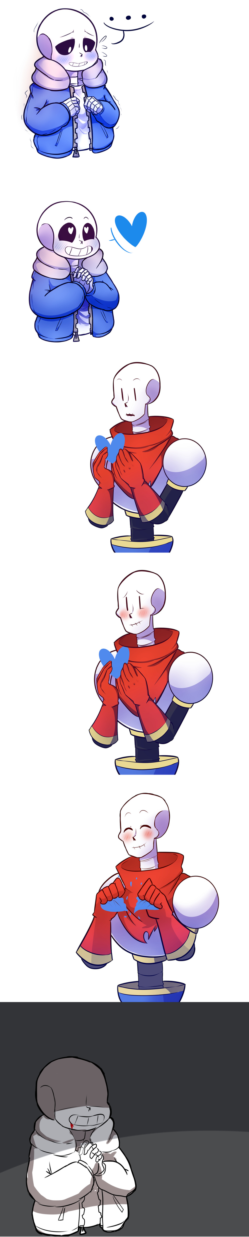 ..., 2018, 2boys, 2d, 6koma, armor, blood, blood_from_mouth