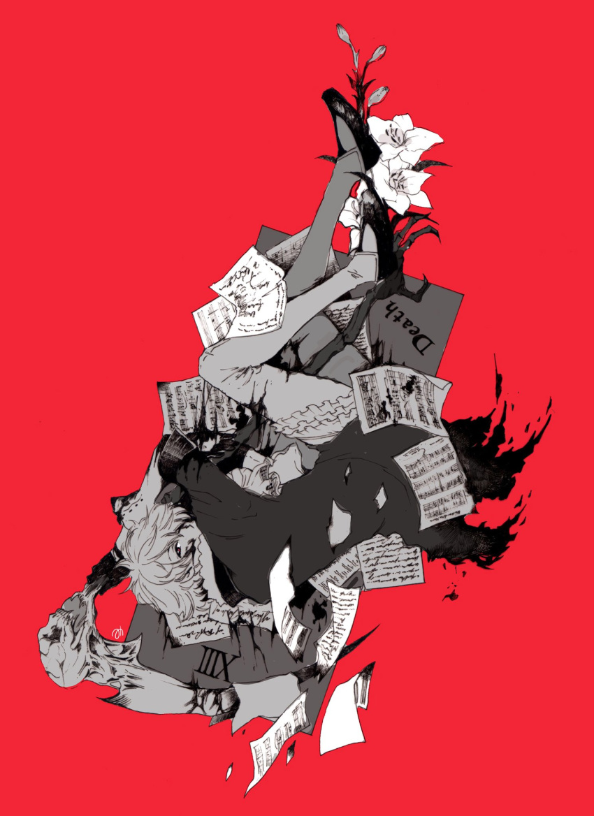 1boy, amadeus_mozart_(grimms_notes), amadeus_mozart_(original)_(grimms_notes), bad_id, bad_pixiv_id, bright_pupils, coat, english_text