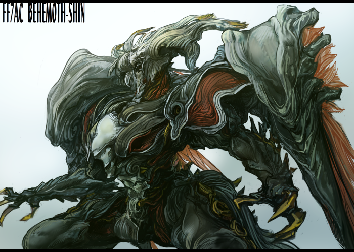 bahamut_(final_fantasy), bahamut_shin, commentary_request, dragon, final_fantasy, final_fantasy_vii, final_fantasy_vii:_advent_children, monster