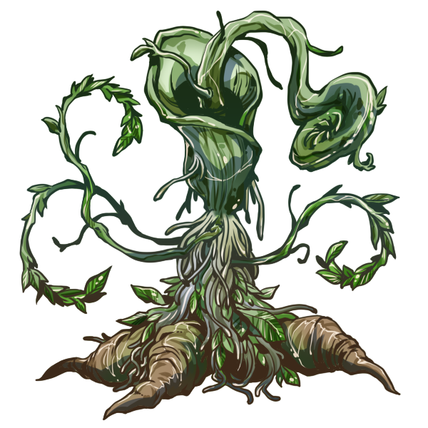1other, call_of_cthulhu, commentary_request, cthulhu_mythos, no_humans, plant, plant_monster, simple_background