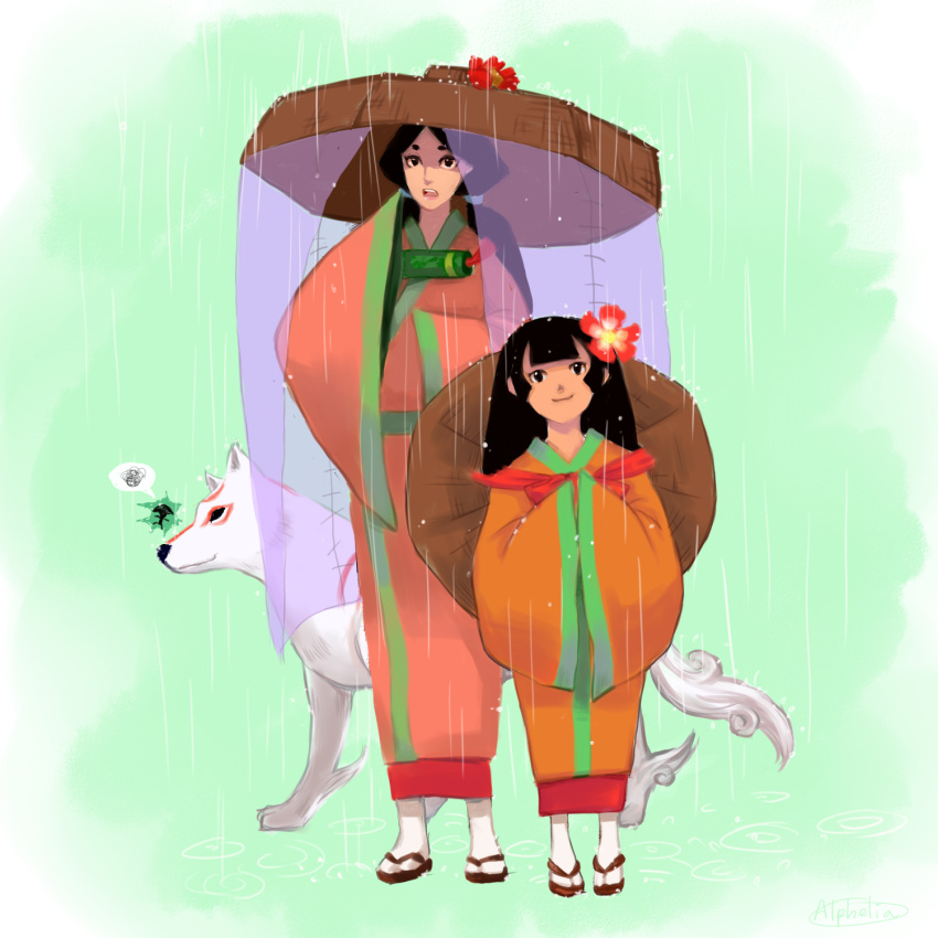 alphelia, amaterasu, camellia, camille, flower, hair_flower, hair_ornament, hat
