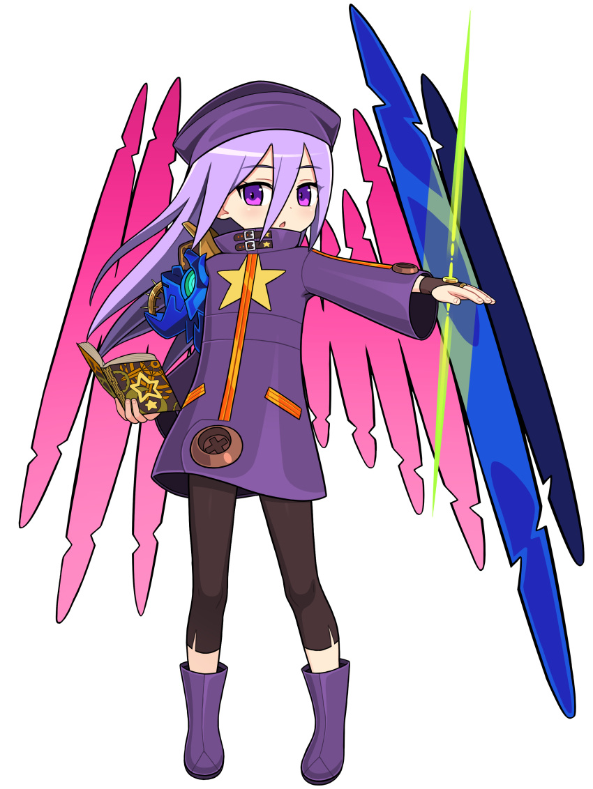 1girl, absurdres, ami_(ammy33), armor, black_pants, book, boots, coat