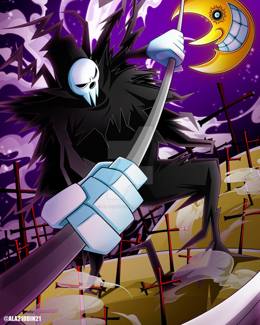 1boy, aladdin_(ala21ddin21), angry, clenched_teeth, deviantart_logo, hashtag-only_commentary, holding, holding_weapon