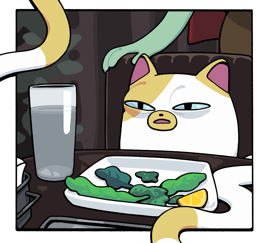 2girls, adventure_time, animal_focus, cake_the_cat, cat, chair, cup, discount-supervillain
